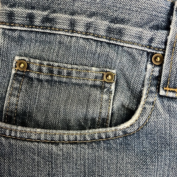 Carhartt Relaxed Fit 5-Pocket Jeans Medium Blue Wash Cotton 101483 Work 36x28.5 - Picture 5 of 14